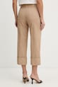 Abbigliamento Twinset pantaloni in cotone 261TP2150 beige