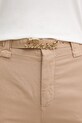 Twinset pantaloni in cotone beige 261TP2150