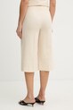 Odjeća Hlače s dodatkom lana Twinset 261TP2313 bež