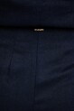 Hlače s dodatkom lana Twinset mornarsko plava 261TP2313