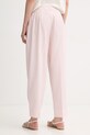 Odzież Twinset spodnie damskie z dodatkiem wełny 261TP2181 różowy