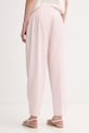 Odzież Twinset spodnie damskie z dodatkiem wełny 261TP2181 różowy