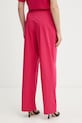 Ρούχα Παντελόνι Twinset 261AP2131 ροζ