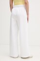 Ρούχα Lacoste Παντελόνι επίσημο γυναικείο XF0041 λευκό