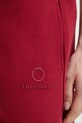 Trussardi spodnie dresowe damskie bawełniane czerwony P8096000022N