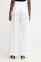 Oblačila Twinset hlače ženske 261TT2162 bela
