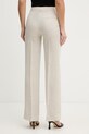 Odjeća Hlače s dodatkom lana Twinset 261TT2521 bež