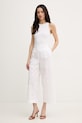 Bombažne hlače Twinset 261TF2112 bela SS26