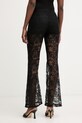 Abbigliamento Twinset pantaloni da donna in pizzo 261AQ2042 nero