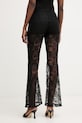 Abbigliamento Twinset pantaloni da donna in pizzo 261AQ2042 nero