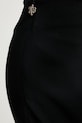 Aniye By Παντελόνι καμπάνα γυναικείο μαύρο 185092.