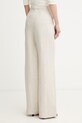 Oblečenie Luisa Spagnoli nohavice dámske ľanové Aliano 542900 béžová