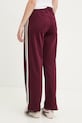 Îmbrăcăminte adidas Originals Pantaloni de trening de damă KD3659 burgundia