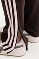 adidas Originals spodnie dresowe z bawełną damskie brązowy KD3790