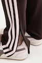 adidas Originals spodnie dresowe z bawełną damskie brązowy KD3790