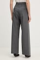 Odzież MM6 Maison Margiela spodnie z dodatkiem wełny S52KA0518.M35733.860M szary