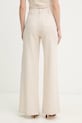 Odzież Fracomina spodnie z dodatkiem lnu FR26SV3012W67101 beżowy