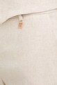 Fracomina spodnie z dodatkiem lnu beżowy FR26SV3012W67101
