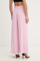 Odzież Fracomina spodnie damskie FS26SV3007W47601 różowy