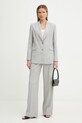 Fracomina spodnie FS26SV3004W587Q7 szary SS26