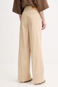 Odzież Fracomina spodnie damskie z bawełną FS26SV3011W40101 beżowy