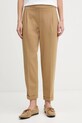 United Colors of Benetton spodnie z elastanem brązowy 47CKDF0AZ