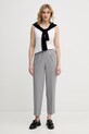 United Colors of Benetton spodnie damskie 4962DF0AH szary SS26