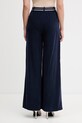 Odzież United Colors of Benetton spodnie damskie z wiskozy 45MGDF0B6 granatowy