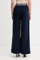 Odzież United Colors of Benetton spodnie damskie z wiskozy 45MGDF0B6 granatowy