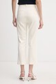 Oblačila United Colors of Benetton hlače ženske z bombažem 4SQPDF08A bež