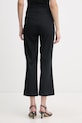 Îmbrăcăminte United Colors of Benetton pantaloni pentru femei, cu bumbac 4SQPDF08A negru