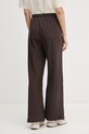 Odzież United Colors of Benetton spodnie damskie bawełniane 34AWDF01J brązowy