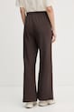 Odzież United Colors of Benetton spodnie damskie bawełniane 34AWDF01J brązowy