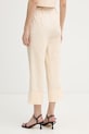 Oblačila United Colors of Benetton chino hlače ženske bombažne 49YYDF0BD bež