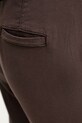 United Colors of Benetton hlače ženske bombažne z elastanom rjava 4CDRDF0AV