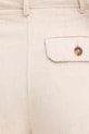 United Colors of Benetton Παντελόνια γυναικεία βαμβακερά μπεζ 4WNXDF0BC