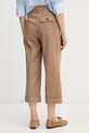 Ρούχα United Colors of Benetton Παντελόνια γυναικεία βαμβακερά 4WNXDF0BC μπεζ