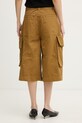 Abbigliamento Pinko pantaloncini bermuda da donna in cotone 106820.A3AW marrone