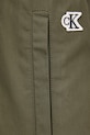 Calvin Klein Jeans hlače ženske bombažne zelena LV047F636G