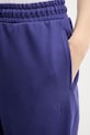 Calvin Klein Jeans spodnie dresowe damskie bawełniane fioletowy LV047F210G