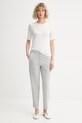 Marc O'Polo spodnie 5000013046 szary SS26
