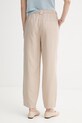 Odzież Marc O'Polo spodnie z domieszką lnu 5000013125 beżowy