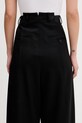VETEMENTS spodnie z dodatkiem wełny czarny ME76TP020B