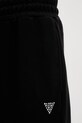 Guess spodnie dresowe damskie z bawełną SILVY czarny V6GB11.K3095