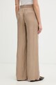 Odzież Guess spodnie damskie z lyocellem DALIA W6GB07.W1781 beżowy