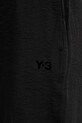 Y-3 W UT WIDE PANTS spodnie z domieszką lnu damskie KG3562