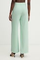 Odzież Patrizia Pepe spodnie straight damskie 2P1776.A411 zielony
