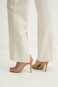 Брюки с добавлением шерсти MAX&Co. MCOADORNO бежевый 2616131021200