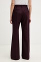 Odzież Max&Co. spodnie damskie z dodatkiem wełny MCOESTROSO 2616131032200 fioletowy