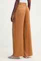 Oblečenie Nohavice s prímesou hodvábu MAX&Co. MCOPOGGIO 2616131013200 hnedá